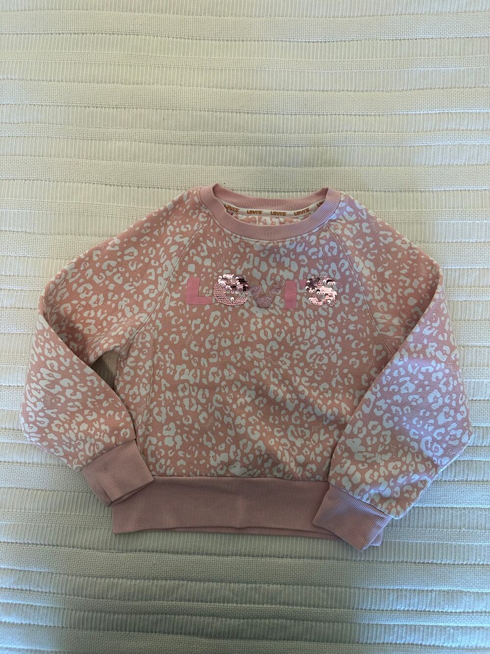 Levi's Girls S (8-10) Crewneck Sweatshirt